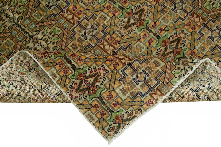 6x9 Hand-Knotted Turkish Wool Rug - 49041