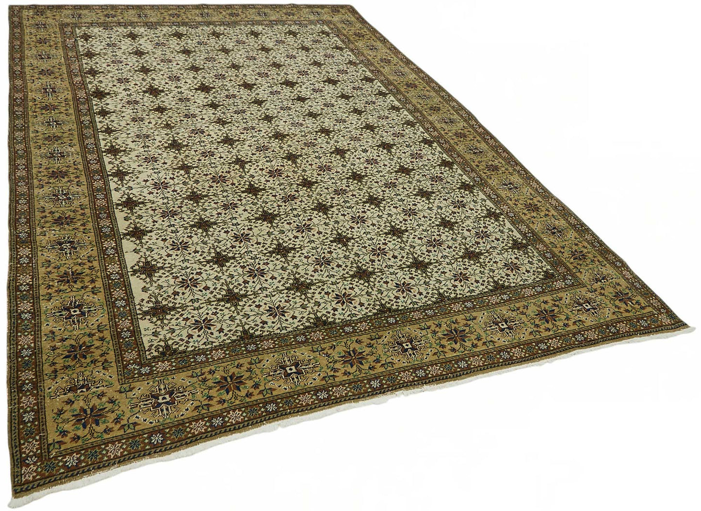 6x10 Hand-Knotted Turkish Wool Rug - 49042