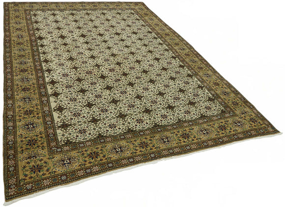 6x10 Hand-Knotted Turkish Wool Rug - 49042
