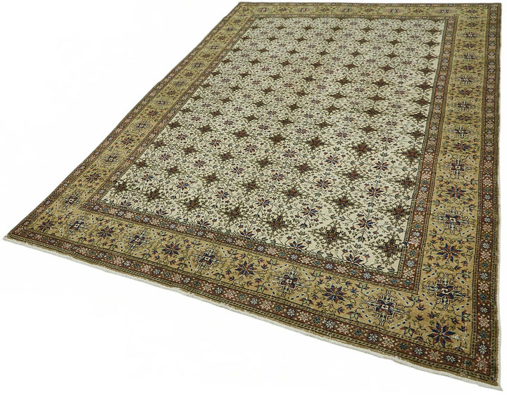 6x10 Hand-Knotted Turkish Wool Rug - 49042