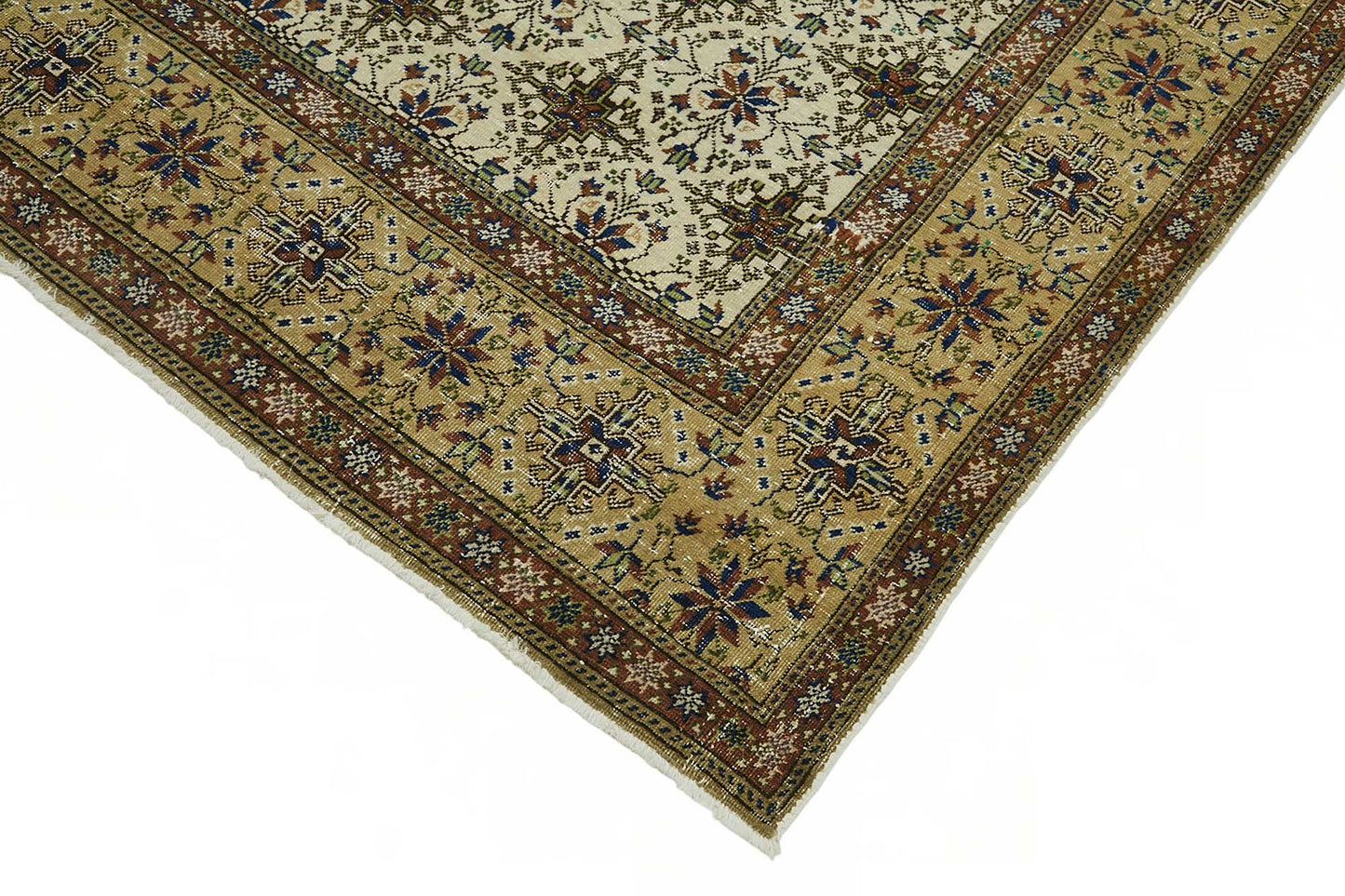 6x10 Hand-Knotted Turkish Wool Rug - 49042