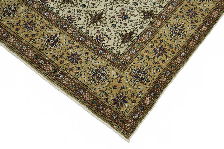 6x10 Hand-Knotted Turkish Wool Rug - 49042