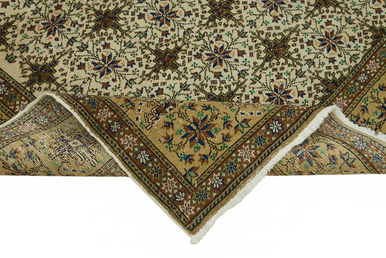 6x10 Hand-Knotted Turkish Wool Rug - 49042