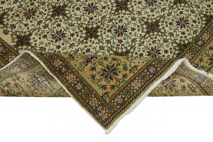 6x10 Hand-Knotted Turkish Wool Rug - 49042