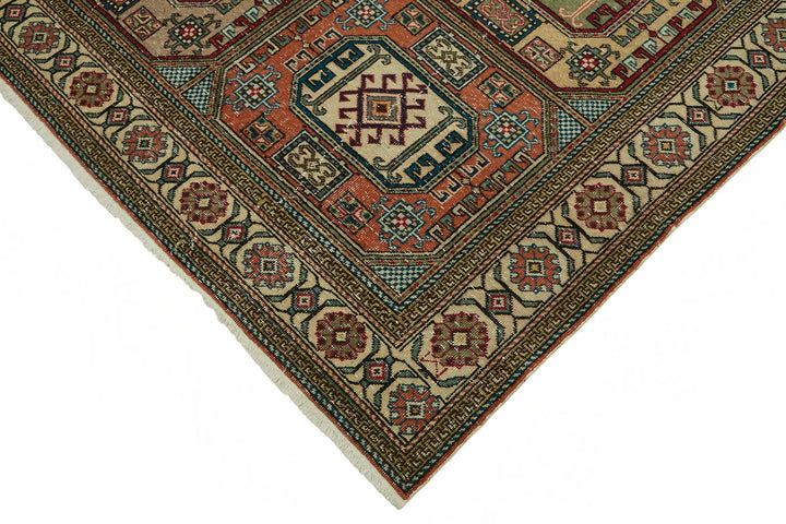 6x10 Hand-Knotted Turkish Wool Rug - 49043
