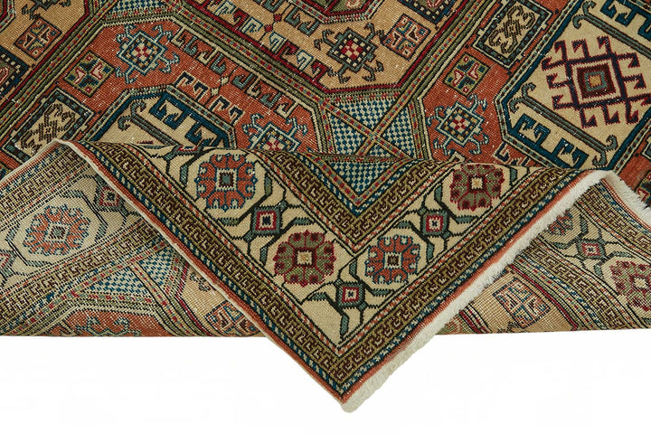 6x10 Hand-Knotted Turkish Wool Rug - 49043