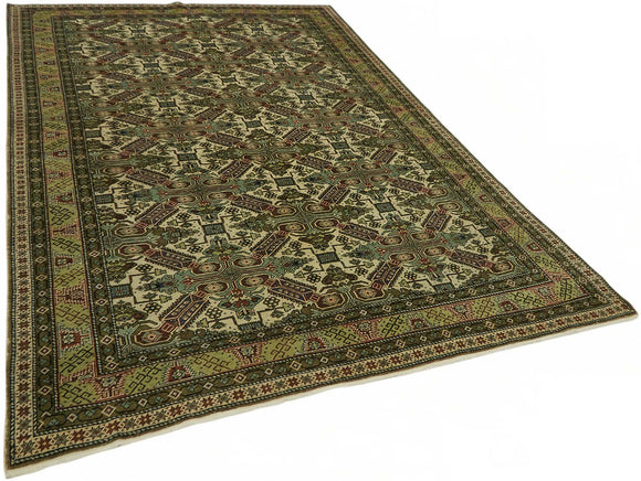 6x9 Hand-Knotted Turkish Wool Rug - 49044