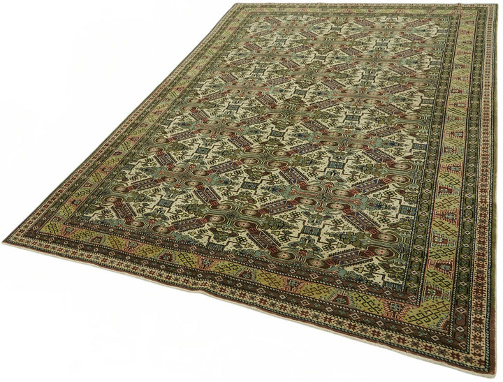 6x9 Hand-Knotted Turkish Wool Rug - 49044