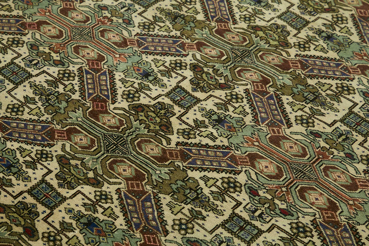 6x9 Hand-Knotted Turkish Wool Rug - 49044