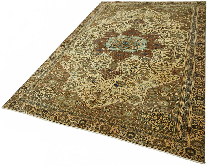 6x9 Hand-Knotted Turkish Wool Rug - 49045