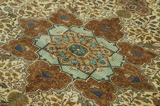 6x9 Hand-Knotted Turkish Wool Rug - 49045