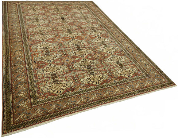 6x9 Hand-Knotted Turkish Wool Rug - 49046