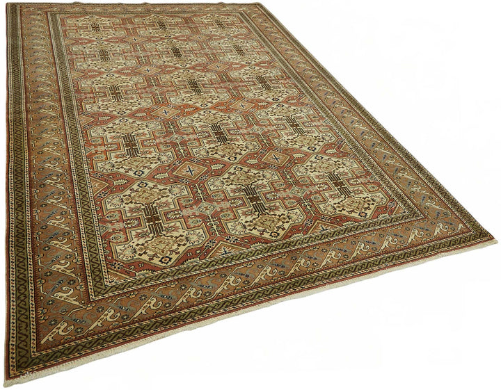 6x9 Hand-Knotted Turkish Wool Rug - 49046