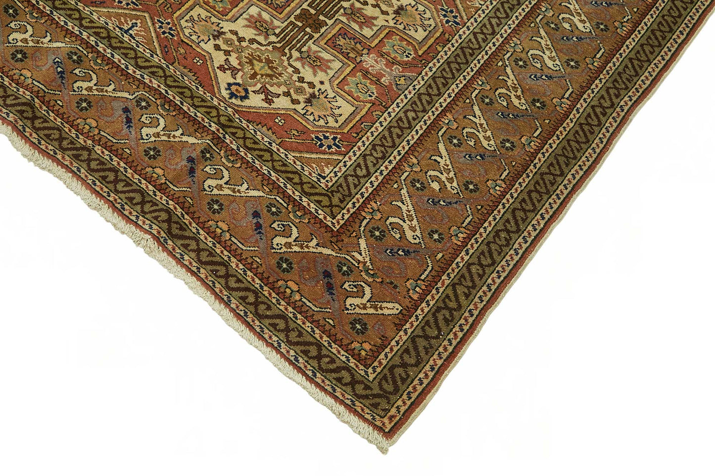 6x9 Hand-Knotted Turkish Wool Rug - 49046