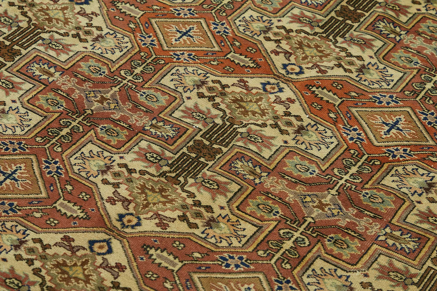 6x9 Hand-Knotted Turkish Wool Rug - 49046