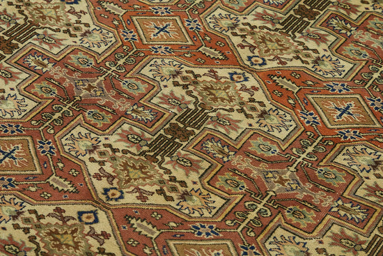 6x9 Hand-Knotted Turkish Wool Rug - 49046