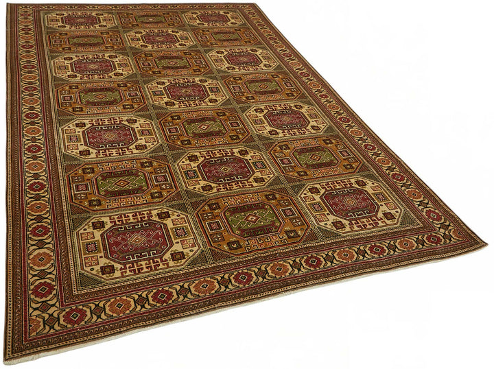 6x10 Hand-Knotted Turkish Wool Rug - 49049