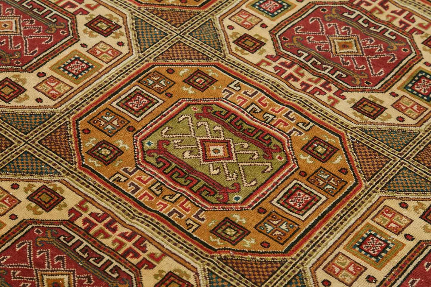 6x10 Hand-Knotted Turkish Wool Rug - 49049