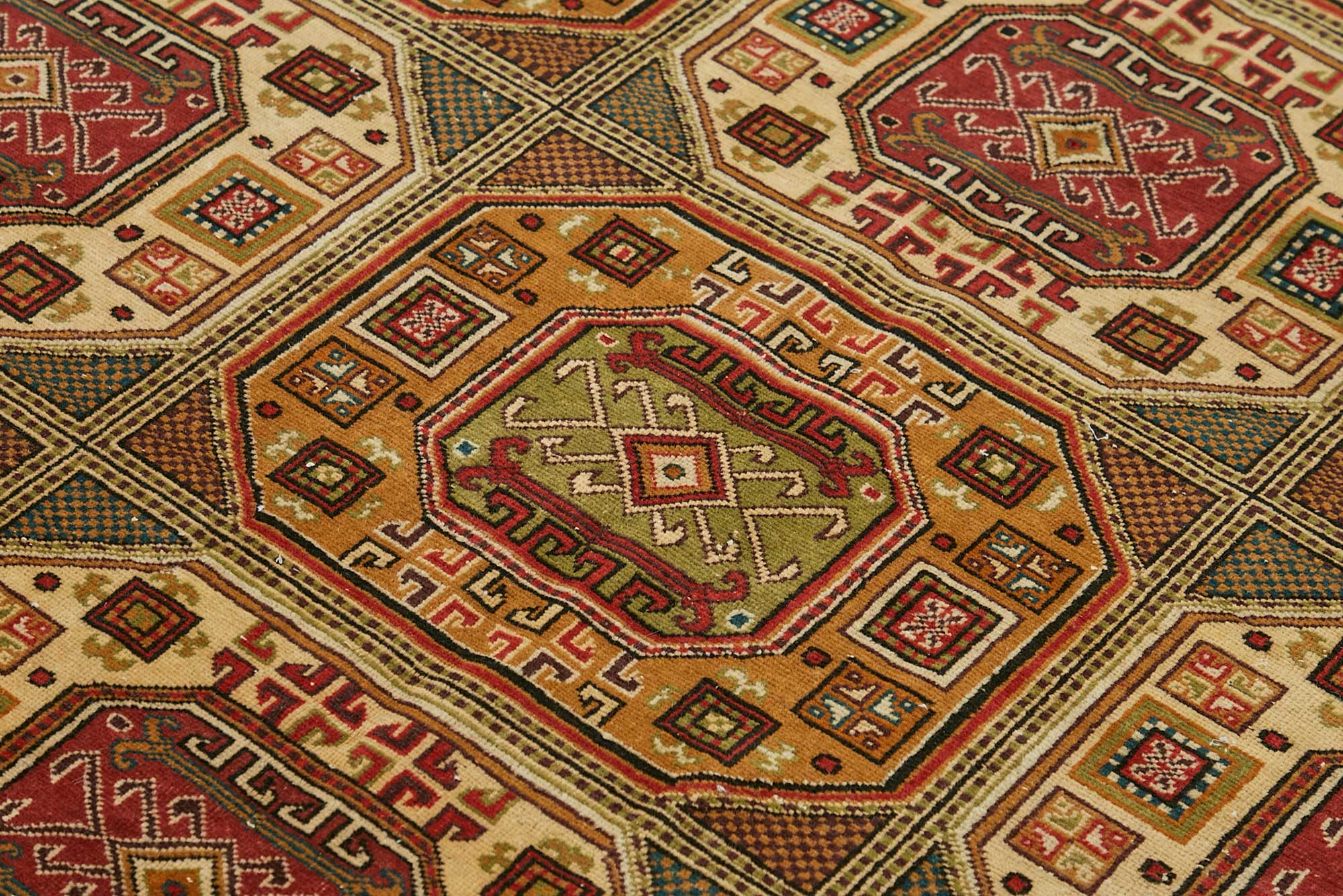 6x10 Hand-Knotted Turkish Wool Rug - 49049