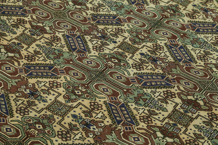 6x10 Hand-Knotted Turkish Wool Rug - 49051