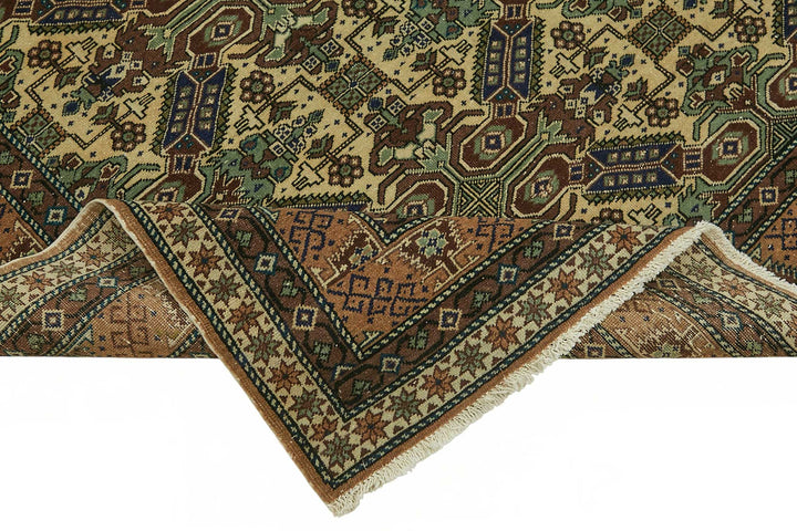 6x10 Hand-Knotted Turkish Wool Rug - 49051