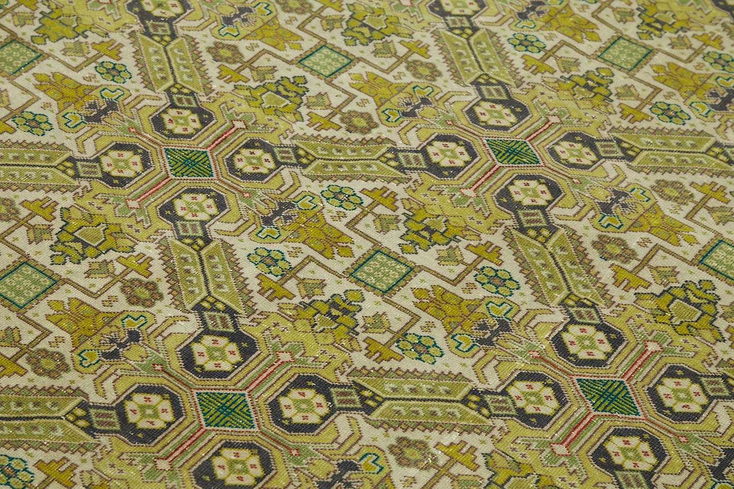 7x10 Hand-Knotted Turkish Wool Rug - 49052