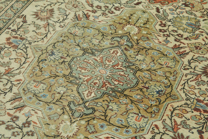 5x8 Hand-Knotted Turkish Wool Rug - 49055