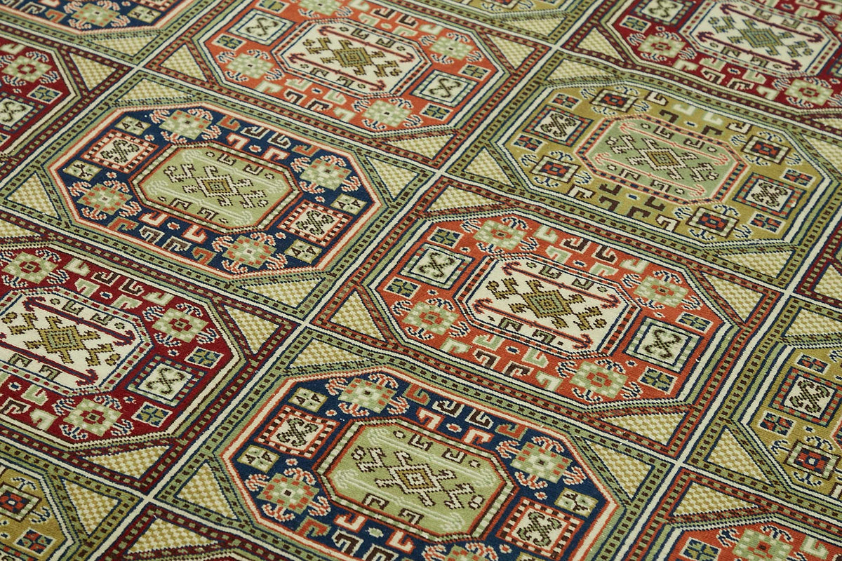 6x9 Hand-Knotted Turkish Wool Rug - 49056