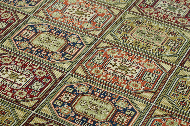 6x9 Hand-Knotted Turkish Wool Rug - 49056