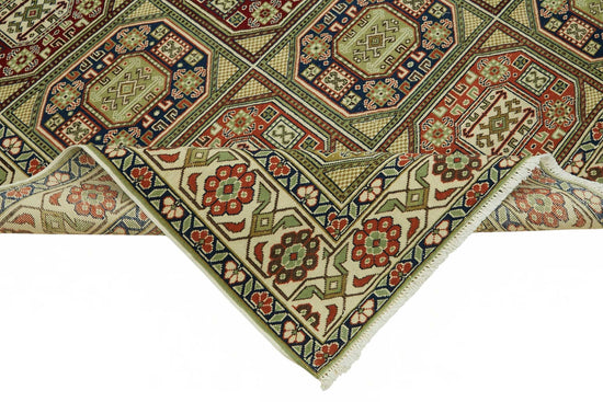 6x9 Hand-Knotted Turkish Wool Rug - 49056