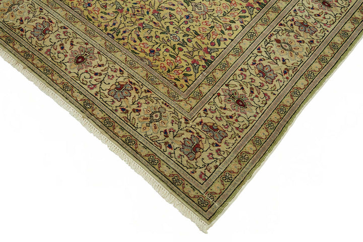 6x10 Hand-Knotted Turkish Wool Rug - 49057