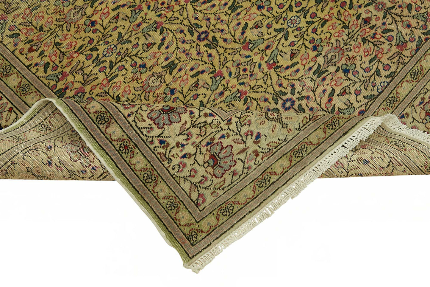 6x10 Hand-Knotted Turkish Wool Rug - 49057