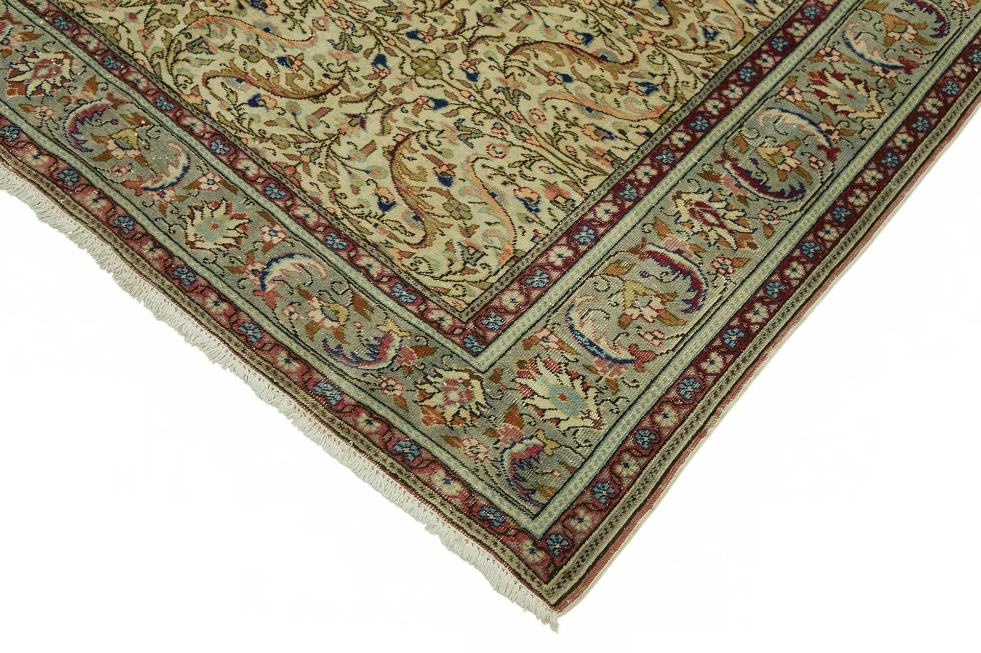 6x9 Hand-Knotted Turkish Wool Rug - 49058