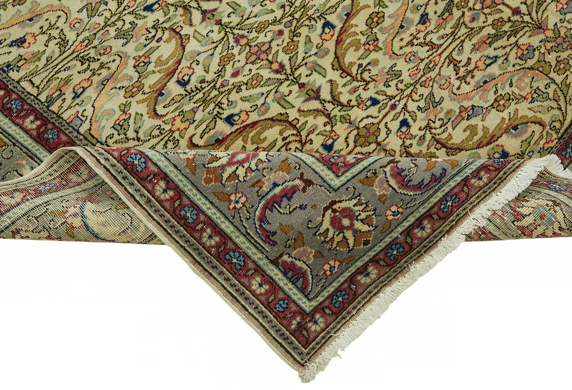 6x9 Hand-Knotted Turkish Wool Rug - 49058