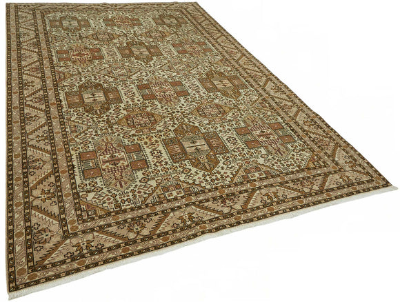 6x10 Hand-Knotted Turkish Wool Rug - 49059