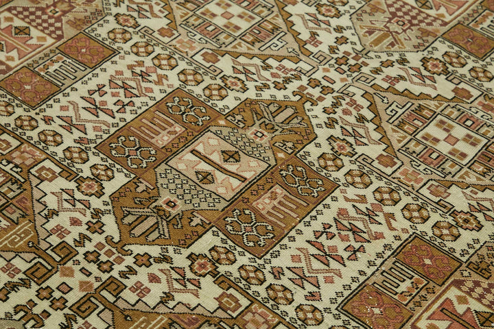 6x10 Hand-Knotted Turkish Wool Rug - 49059