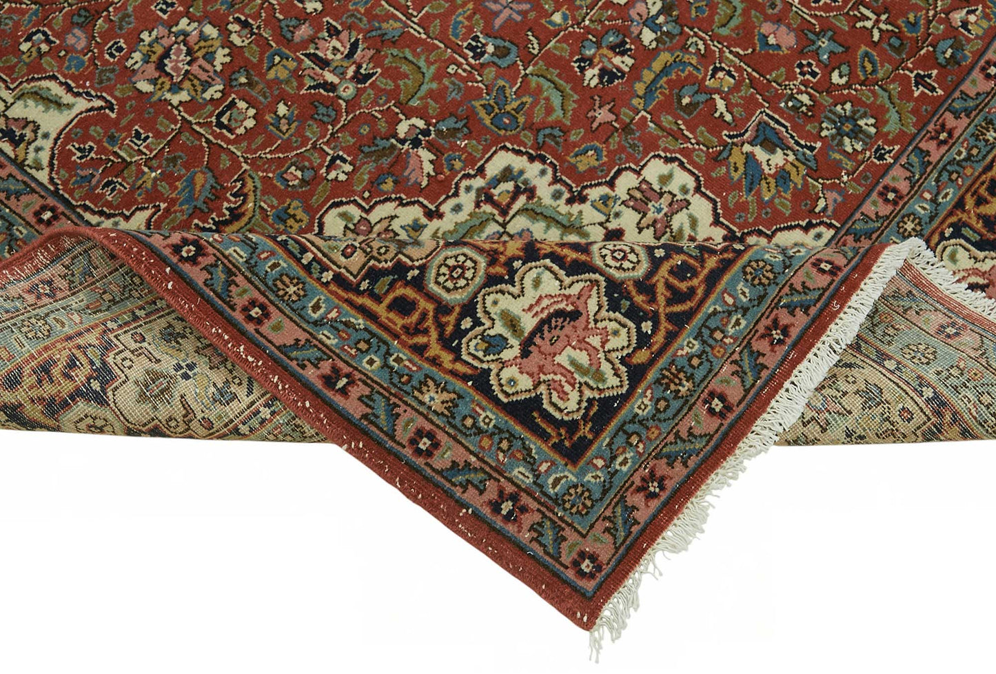 7x10 Hand-Knotted Turkish Wool Rug - 49060