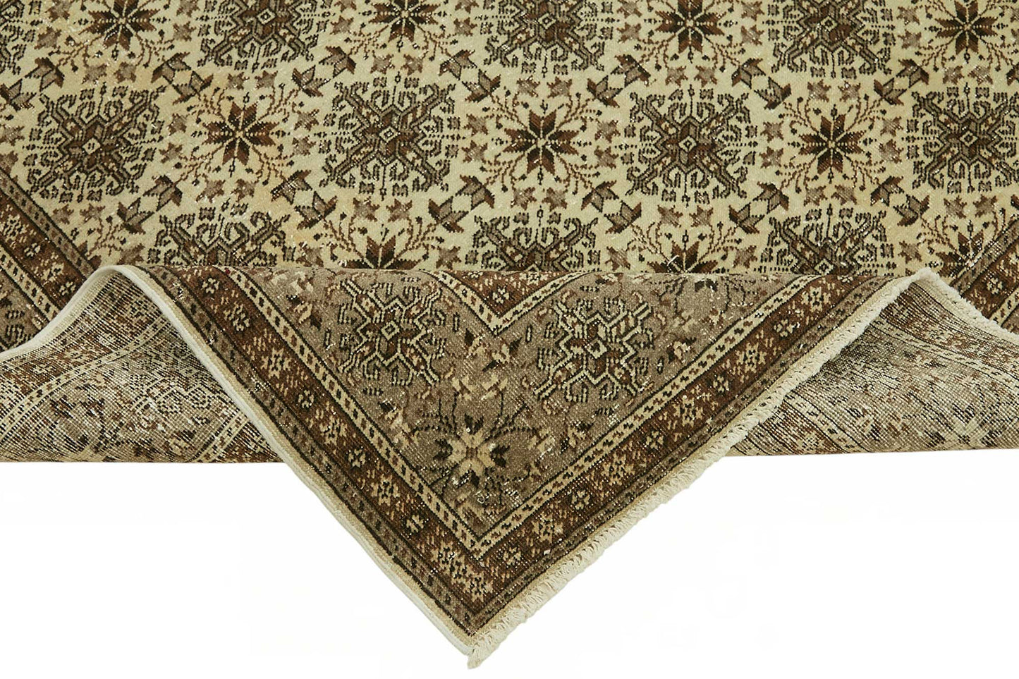 6x9 Hand-Knotted Turkish Wool Rug - 49061