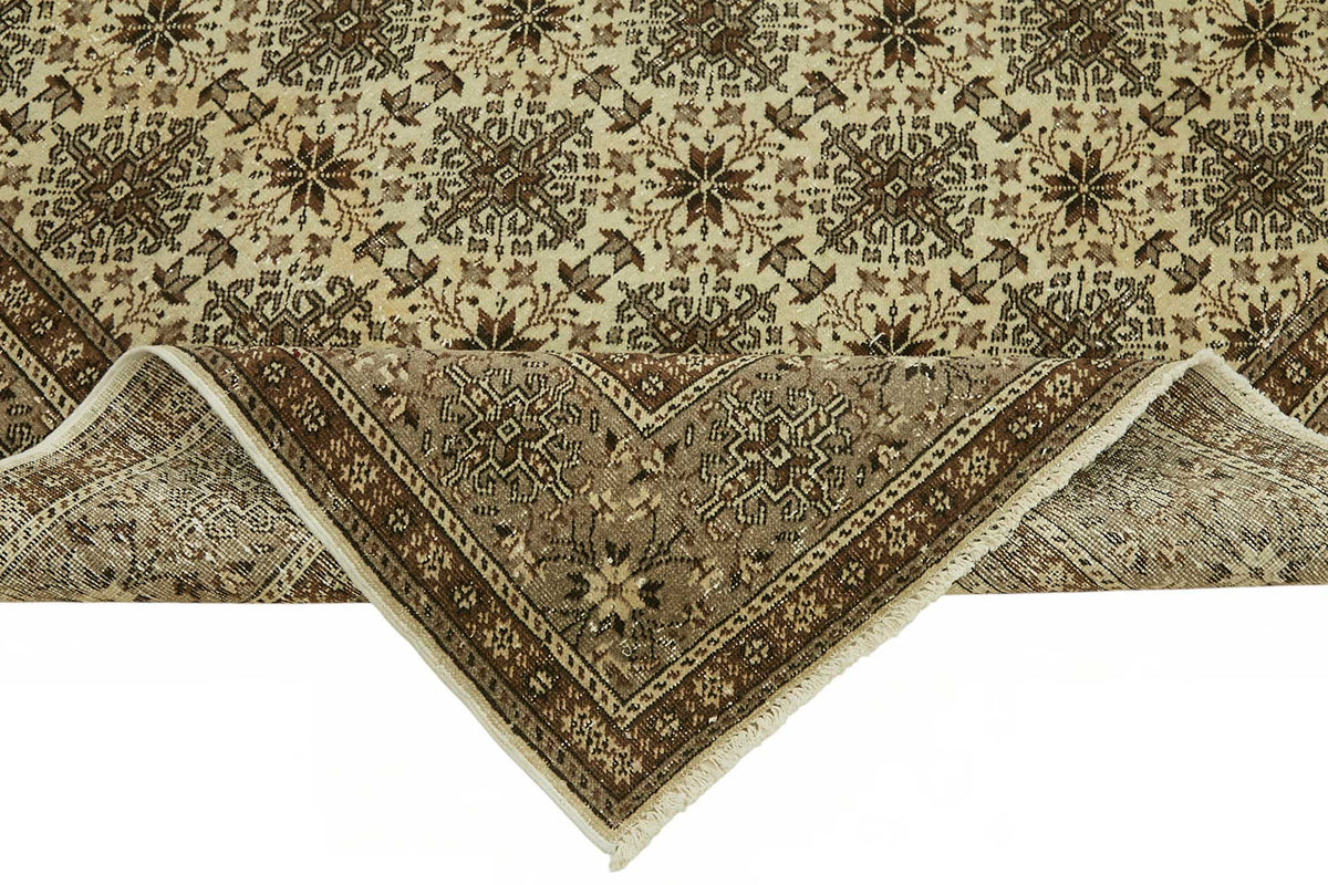 6x9 Hand-Knotted Turkish Wool Rug - 49061