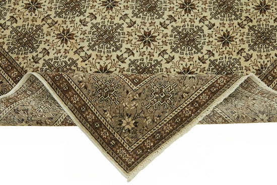 6x9 Hand-Knotted Turkish Wool Rug - 49061