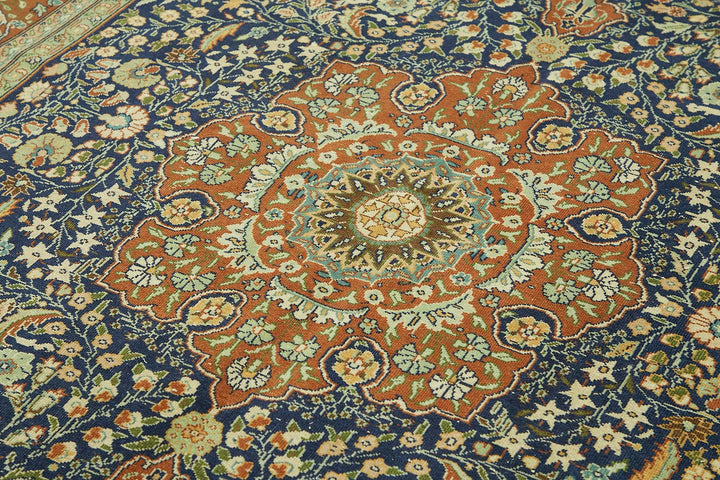 6x9 Hand-Knotted Turkish Wool Rug - 49062