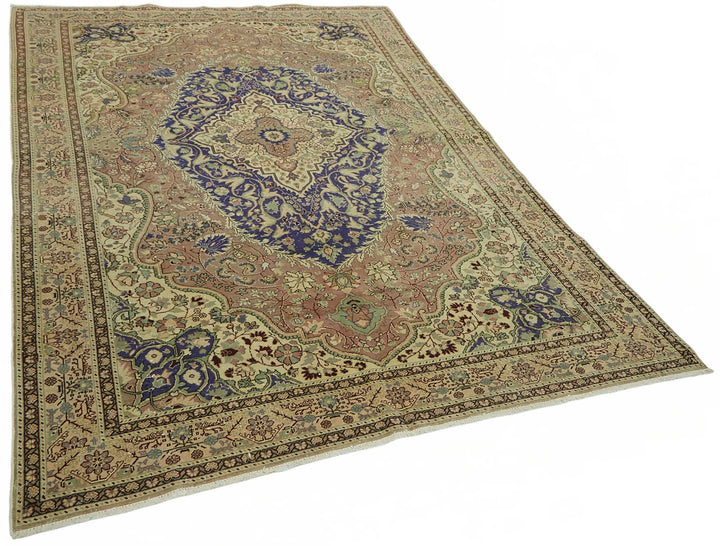 6x10 Hand-Knotted Turkish Wool Rug - 49063