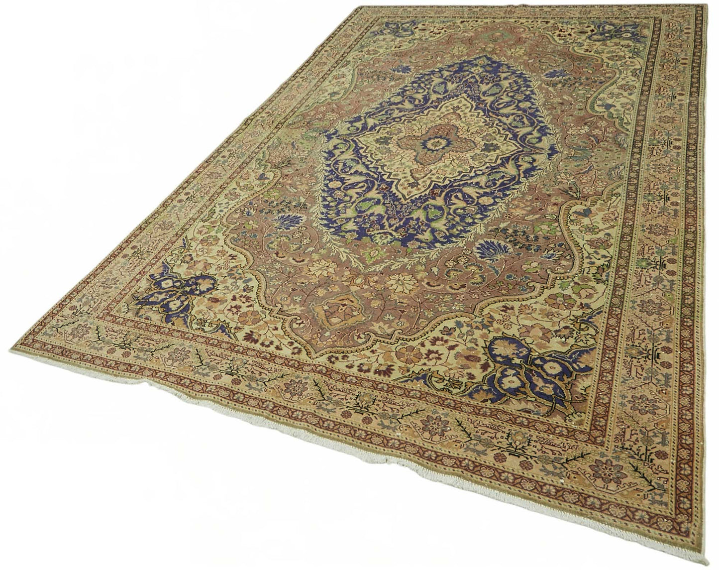 6x10 Hand-Knotted Turkish Wool Rug - 49063