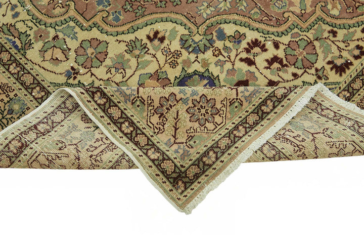 6x10 Hand-Knotted Turkish Wool Rug - 49063