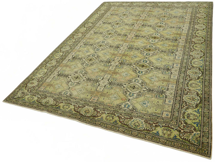 6x9 Hand-Knotted Turkish Wool Rug - 49064
