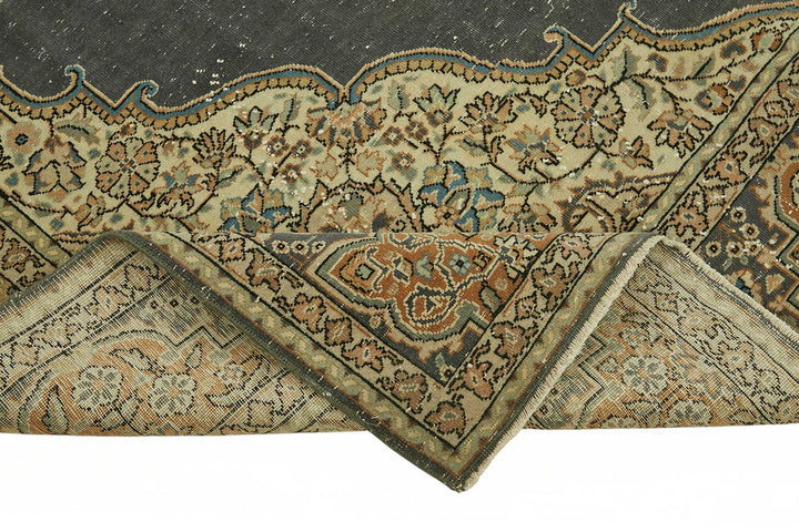 7x10 Hand-Knotted Turkish Wool Rug - 49066