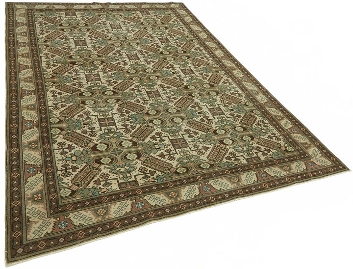 6x9 Hand-Knotted Turkish Wool Rug - 49067