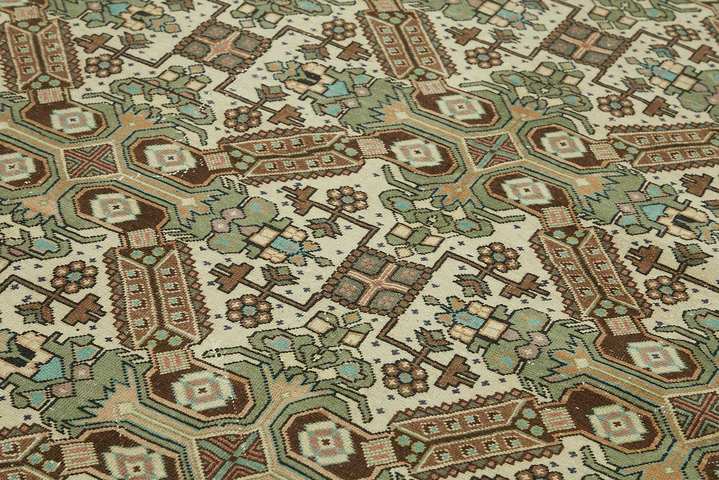 6x9 Hand-Knotted Turkish Wool Rug - 49067