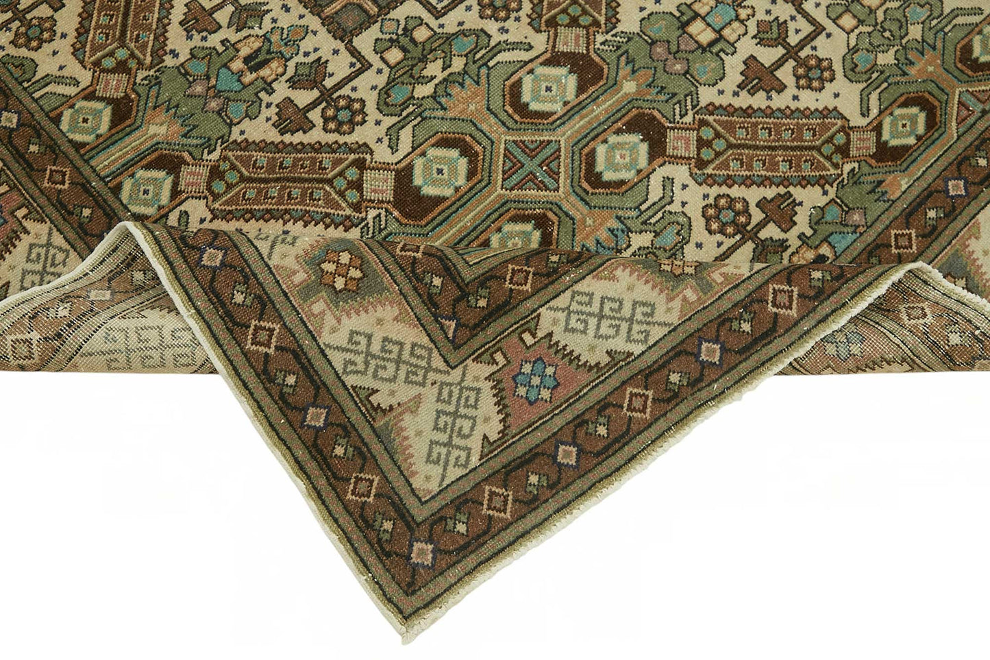 6x9 Hand-Knotted Turkish Wool Rug - 49067