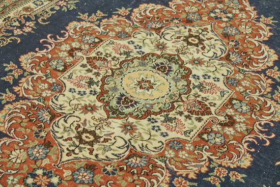 7x10 Hand-Knotted Turkish Wool Rug - 49068